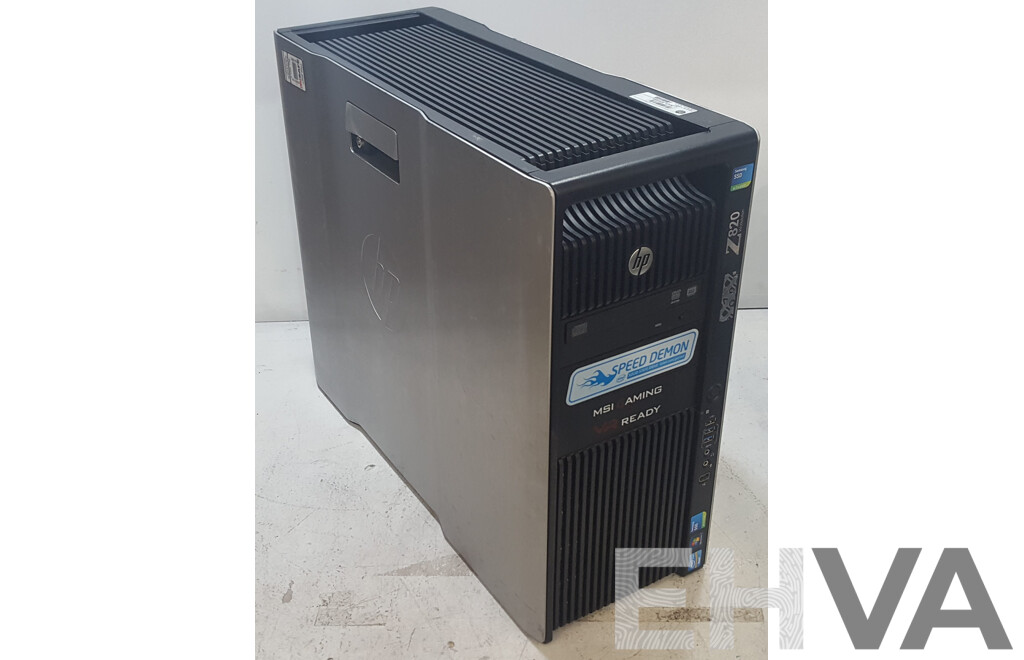 HP Z820 Intel Xeon (E5-2620) 2.00GHz-2.50GHz 6-Core CPU Workstation w/ MSI NVIDIA GeForce GTX 1080 GAMING X 8G