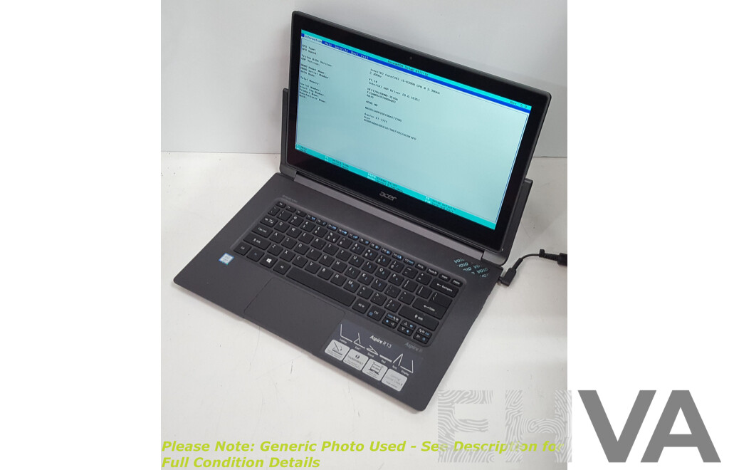 Acer (R7-372T-57CC) Aspire R 13 Intel Core i5 (6200U) 2.30GHz-2.80GHz 2-Core CPU 13-Inch Convertible Touchscreen Laptop