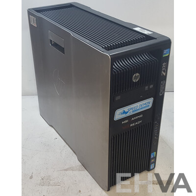 HP Z820 Intel Xeon (E5-2620) 2.00GHz-2.50GHz 6-Core CPU Workstation w/ MSI NVIDIA GeForce GTX 1080 GAMING X 8G