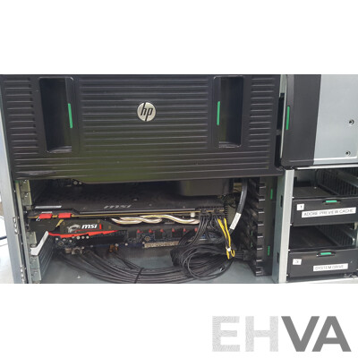 HP Z820 Intel Xeon (E5-2620) 2.00GHz-2.50GHz 6-Core CPU Workstation w/ MSI NVIDIA GeForce GTX 1080 GAMING X 8G