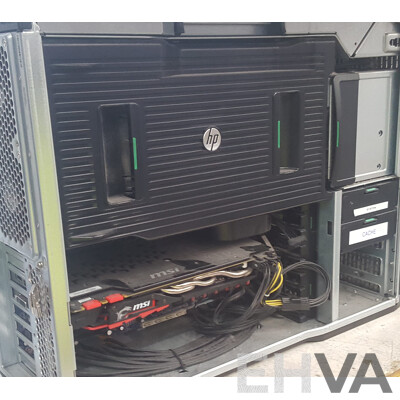 HP Z820 Intel Xeon (E5-2620) 2.00GHz-2.50GHz 6-Core CPU Workstation w/ MSI NVIDIA GeForce GTX 1080 GAMING X 8G