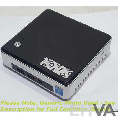 Intel (NUC5i3RYK) Intel Core i3 (5010U) 2.10GHz 2-Core CPU NUC w/ Power Supply