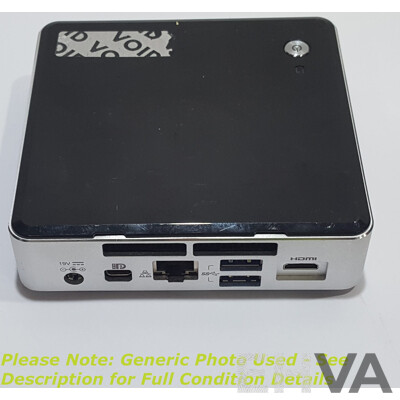 Intel (NUC5i3RYK) Intel Core i3 (5010U) 2.10GHz 2-Core CPU NUC w/ Power Supply