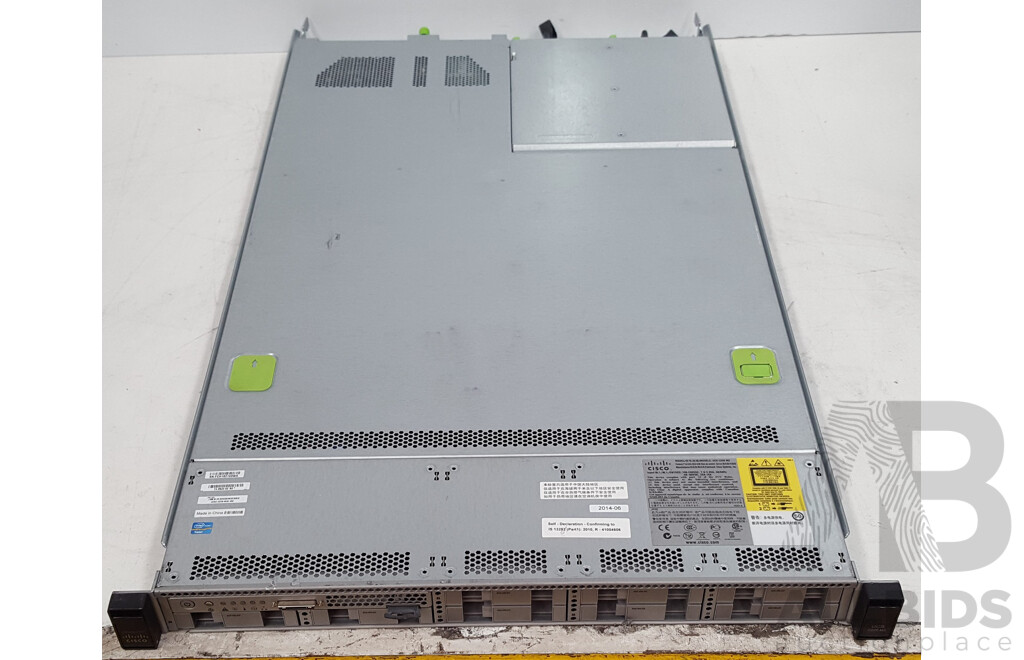 Cisco UCS C220 M3 Dual Intel Xeon (E5-2650 v2) 2.60GHz-3.40GHz 8-Core CPU 1RU Server w/ 192GB DDR3