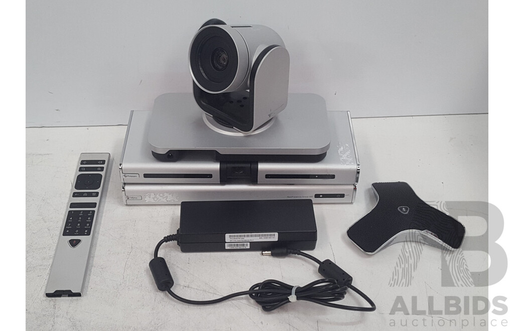 Polycom RealPresence Group 500 w/ MPTZ-10 Camera, Polycom EagleEye Producer & Other Accessories