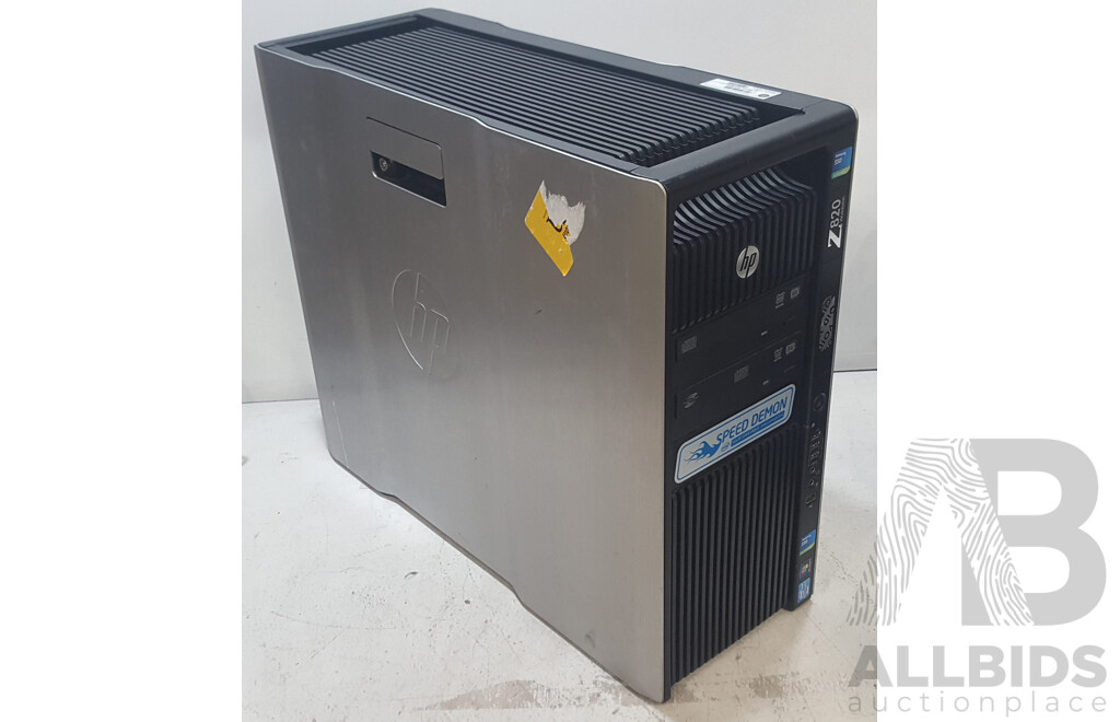 HP Z820 Intel Xeon (E5-2620) 2.00GHz-2.50GHz 6-Core CPU Workstation w/ MSI NVIDIA GeForce GTX 1080 GAMING X 8G