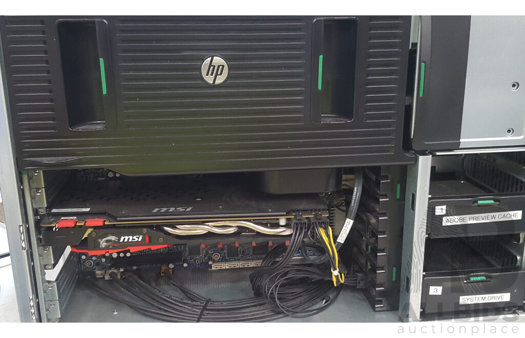 HP Z820 Intel Xeon (E5-2620) 2.00GHz-2.50GHz 6-Core CPU Workstation w/ MSI NVIDIA GeForce GTX 1080 GAMING X 8G