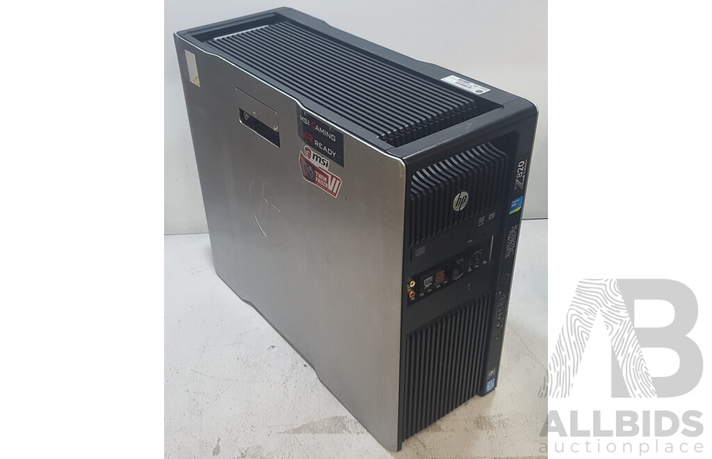 HP Z820 Intel Xeon (E5-2620) 2.00GHz-2.50GHz 6-Core CPU Workstation w/ MSI NVIDIA GeForce GTX 1080 GAMING X 8G