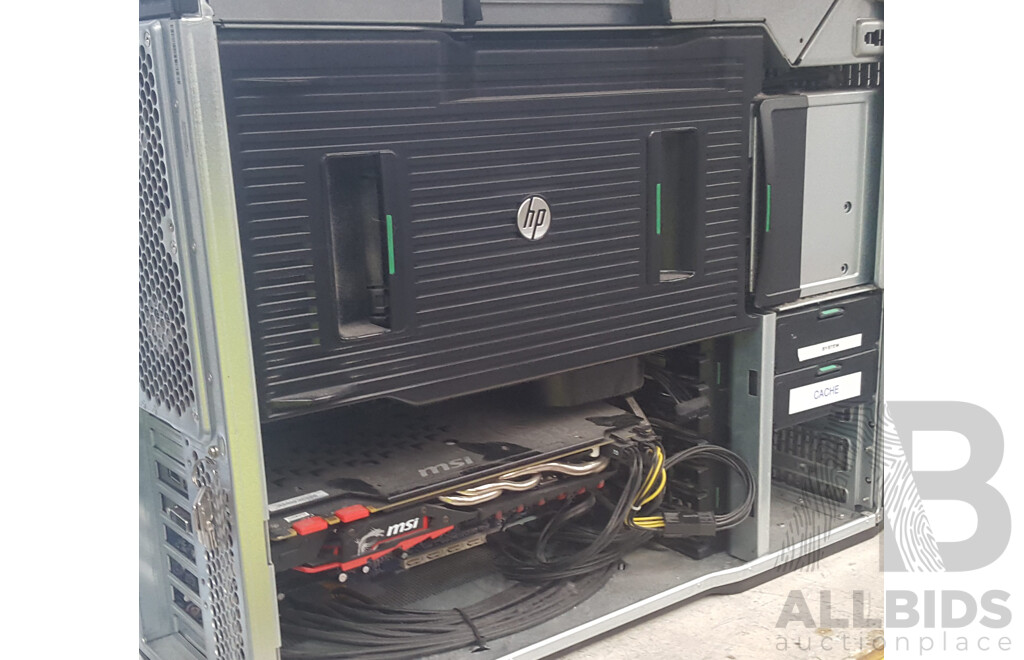 HP Z820 Intel Xeon (E5-2620) 2.00GHz-2.50GHz 6-Core CPU Workstation w/ MSI NVIDIA GeForce GTX 1080 GAMING X 8G