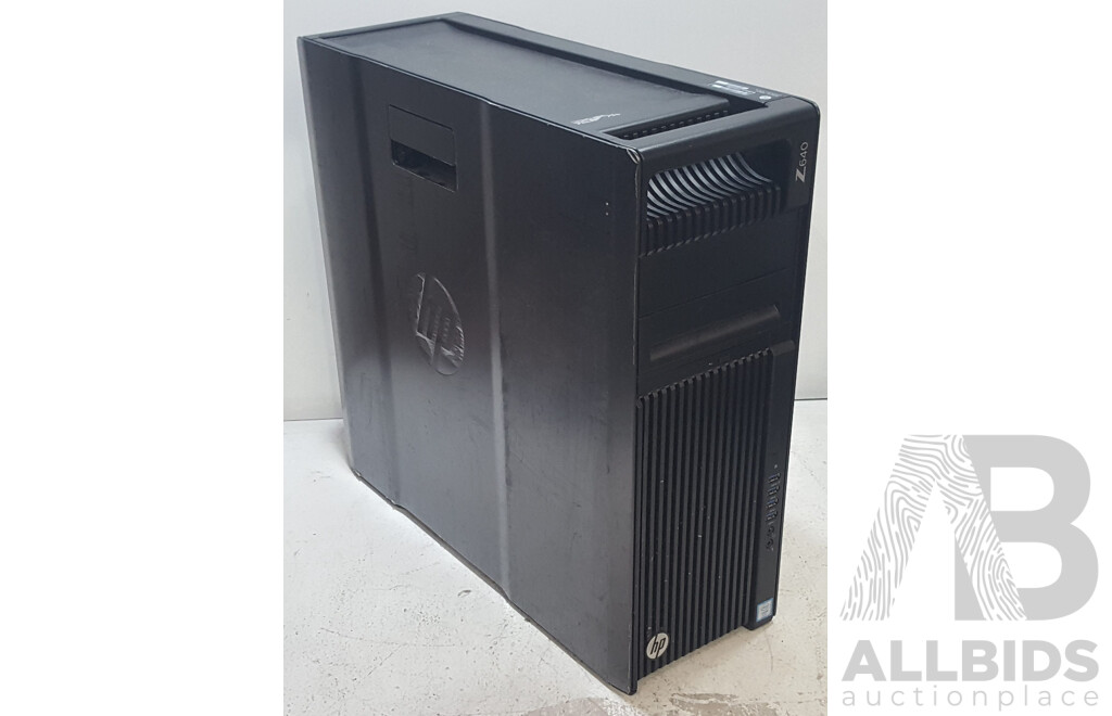 HP Z640 Dual Intel Xeon (E5-2650 v4) 2.20GHz-2.90GHz 12-Core CPU Workstation w/ NVIDIA Quadro P4000