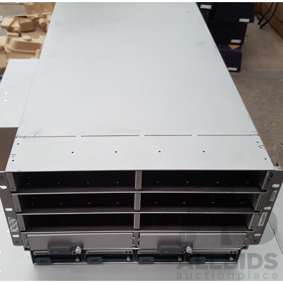 Cisco UCS 5108 8-Slot Blade Server Chassis w/ 2 x Cisco UCS B200 M3 Dual Intel Xeon (E5-2650 v2) 2.60GHz-3.40GHz 8-Core CPU Blade Servers