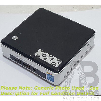 Intel (NUC5i3RYK) Intel Core i3 (5010U) 2.10GHz 2-Core CPU NUC w/ Power Supply