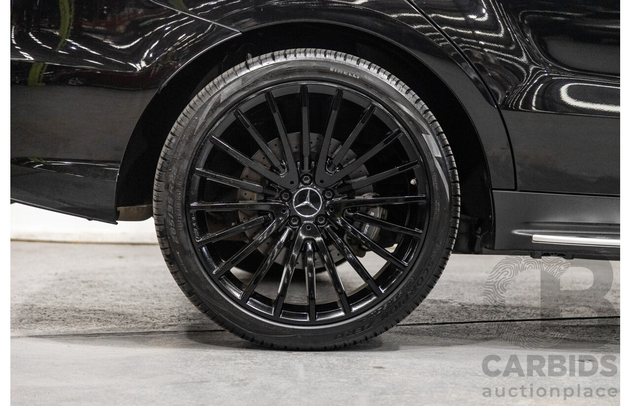 12/2013 Mercedes Benz ML63 AMG (AWD) 166 4d Wagon Obsidian Black Metallic Twin Turbo V8 5.5L