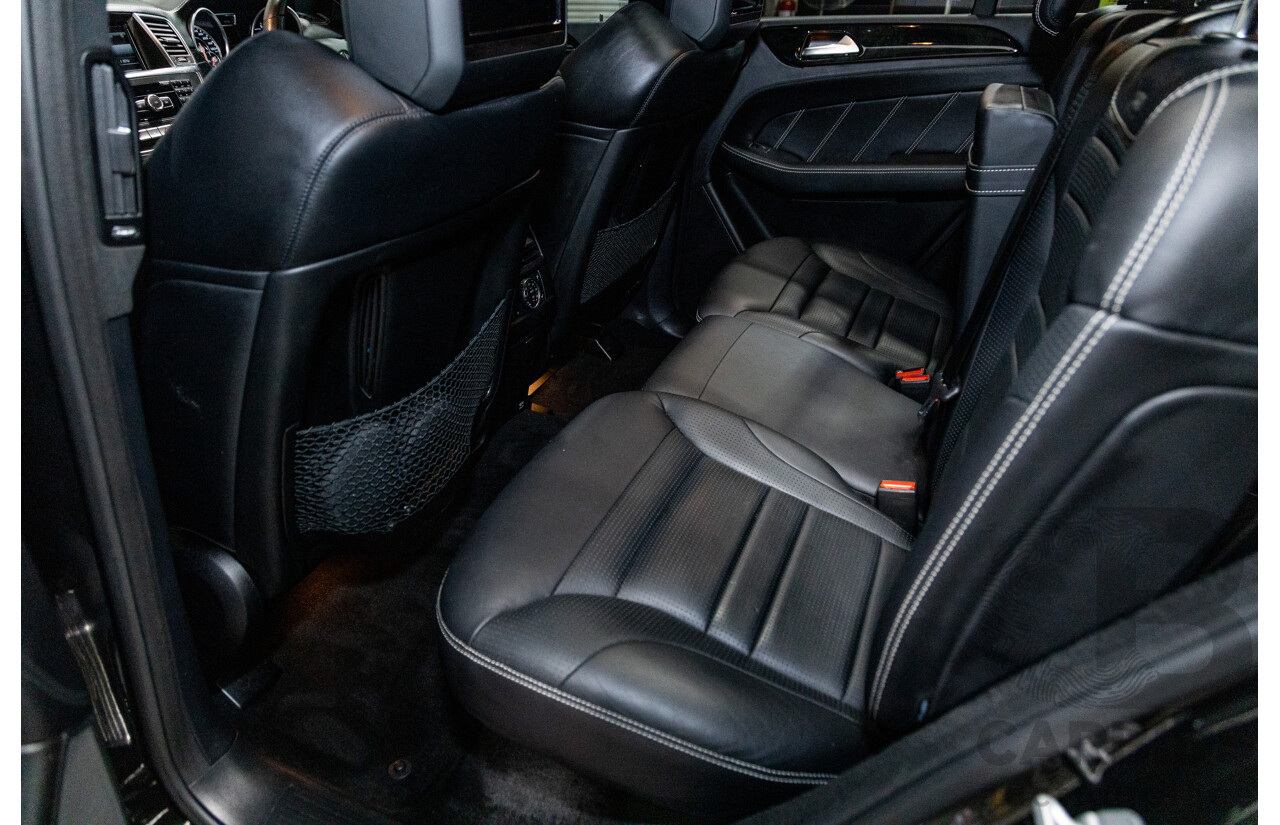 12/2013 Mercedes Benz ML63 AMG (AWD) 166 4d Wagon Obsidian Black Metallic Twin Turbo V8 5.5L
