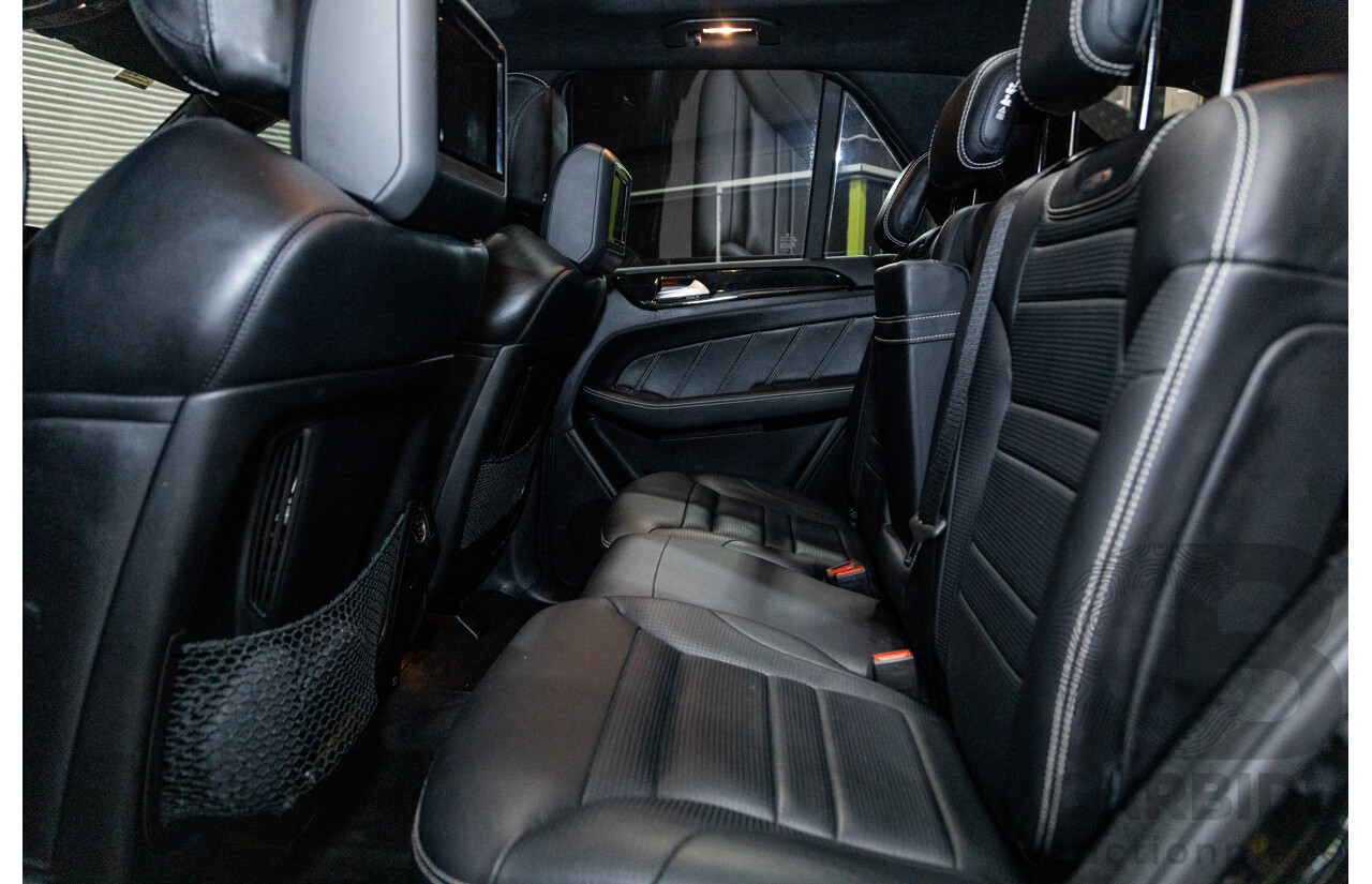 12/2013 Mercedes Benz ML63 AMG (AWD) 166 4d Wagon Obsidian Black Metallic Twin Turbo V8 5.5L