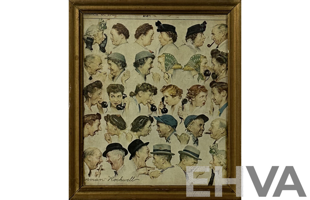 Norman Rockwell, (American, 1894 -1978), Vintage Reproduction of the Original 1948 