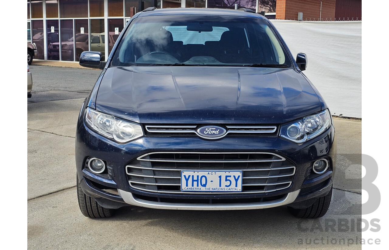 7/2011 Ford Territory TS (rwd) SZ 4d Wagon Blue 2.7L