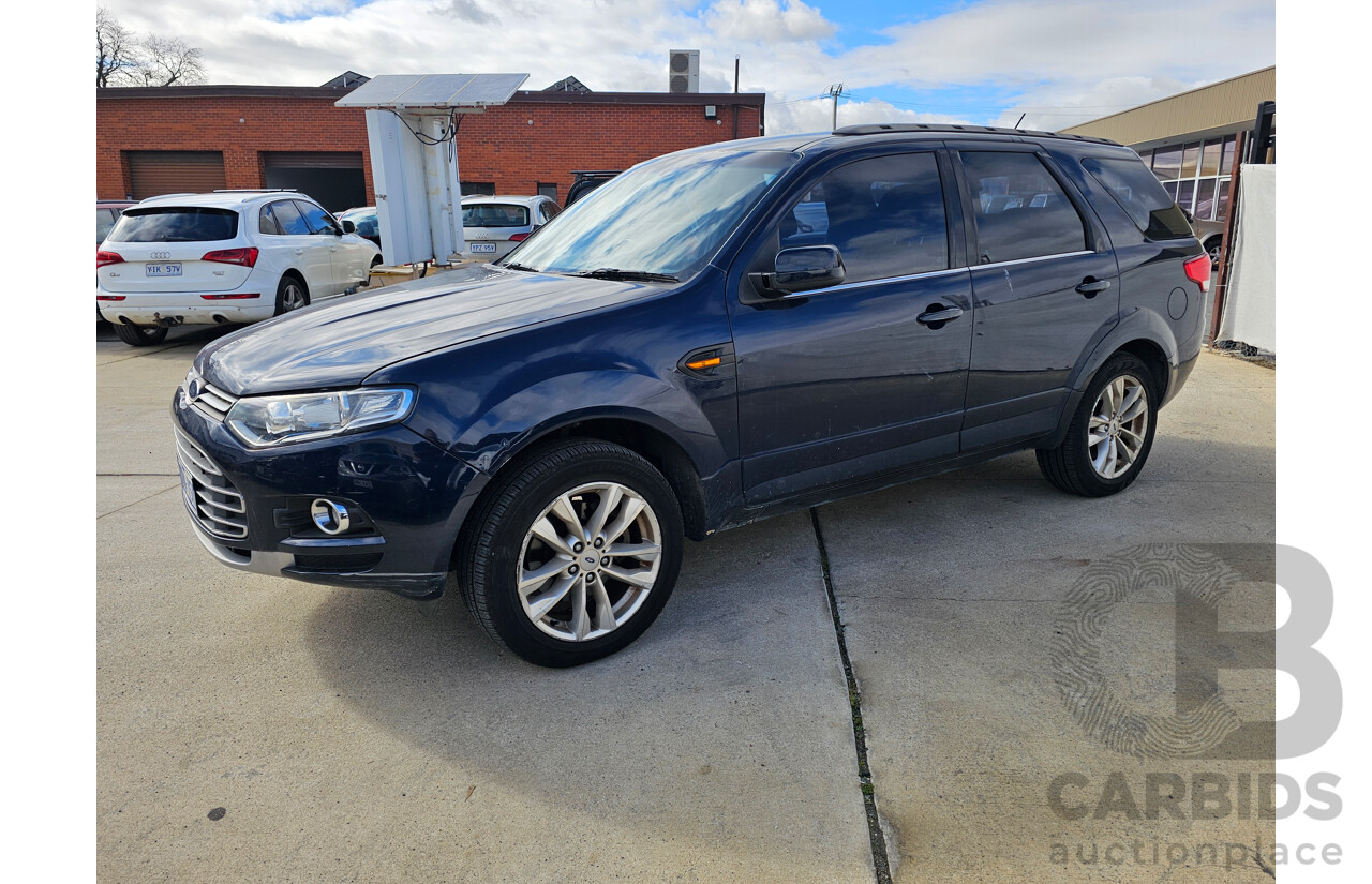 7/2011 Ford Territory TS (rwd) SZ 4d Wagon Blue 2.7L