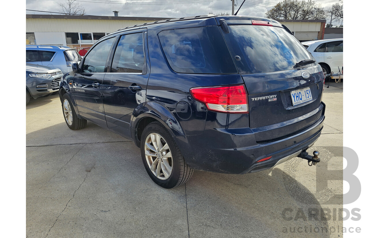 7/2011 Ford Territory TS (rwd) SZ 4d Wagon Blue 2.7L