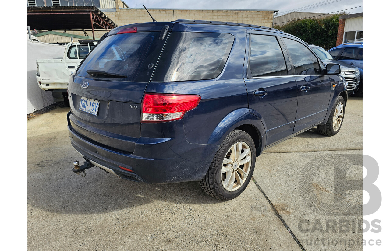 7/2011 Ford Territory TS (rwd) SZ 4d Wagon Blue 2.7L