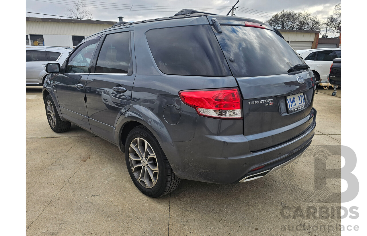 10/2011 Ford Territory Titanium (4x4) SZ 4d Wagon Grey 2.7L