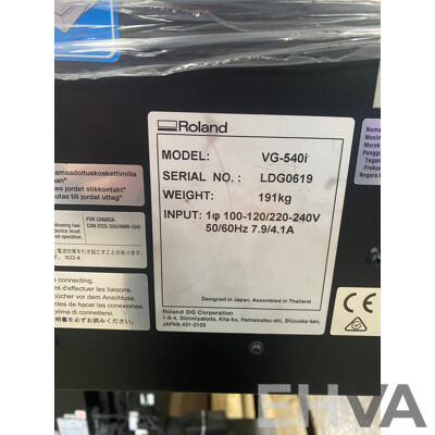 Roland (VG-540i) TrueVIS Large Format Printer