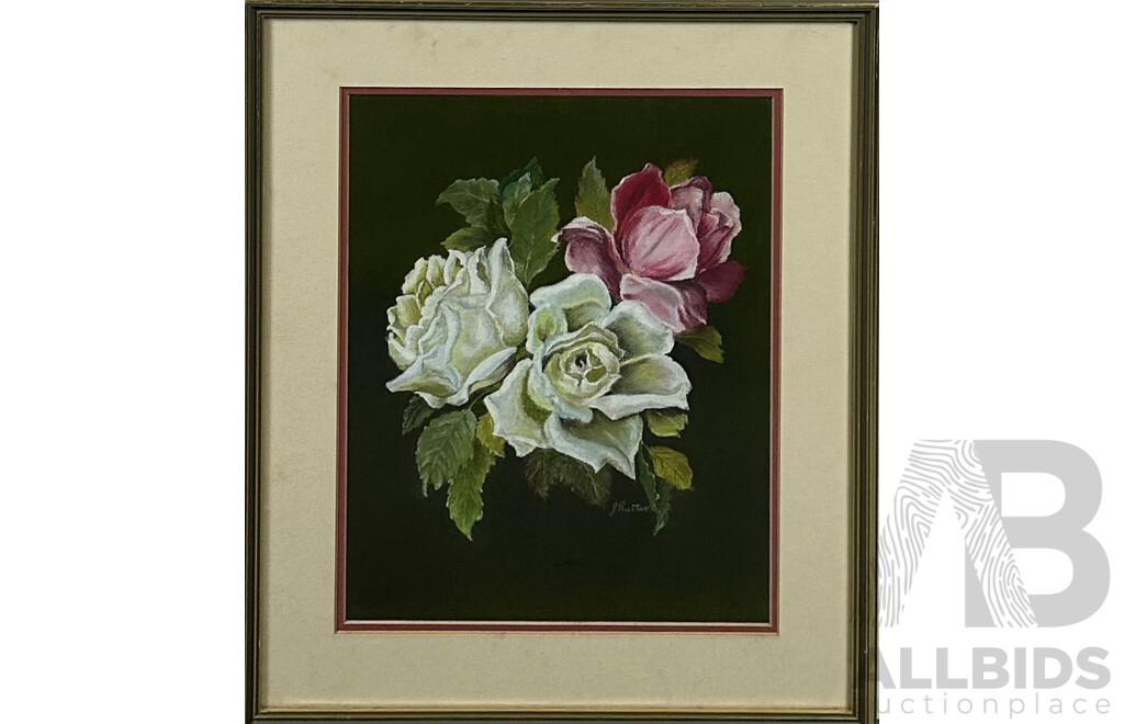 Una Parry, (20th Century, Australian, Active 1980s), Bush Profusion, Oil on Masonite, 30 x 38 cm (frame)