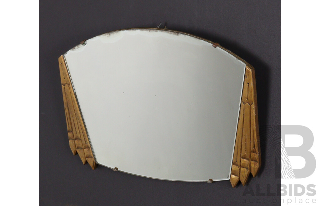 Vintage Art Deco Style Mirror