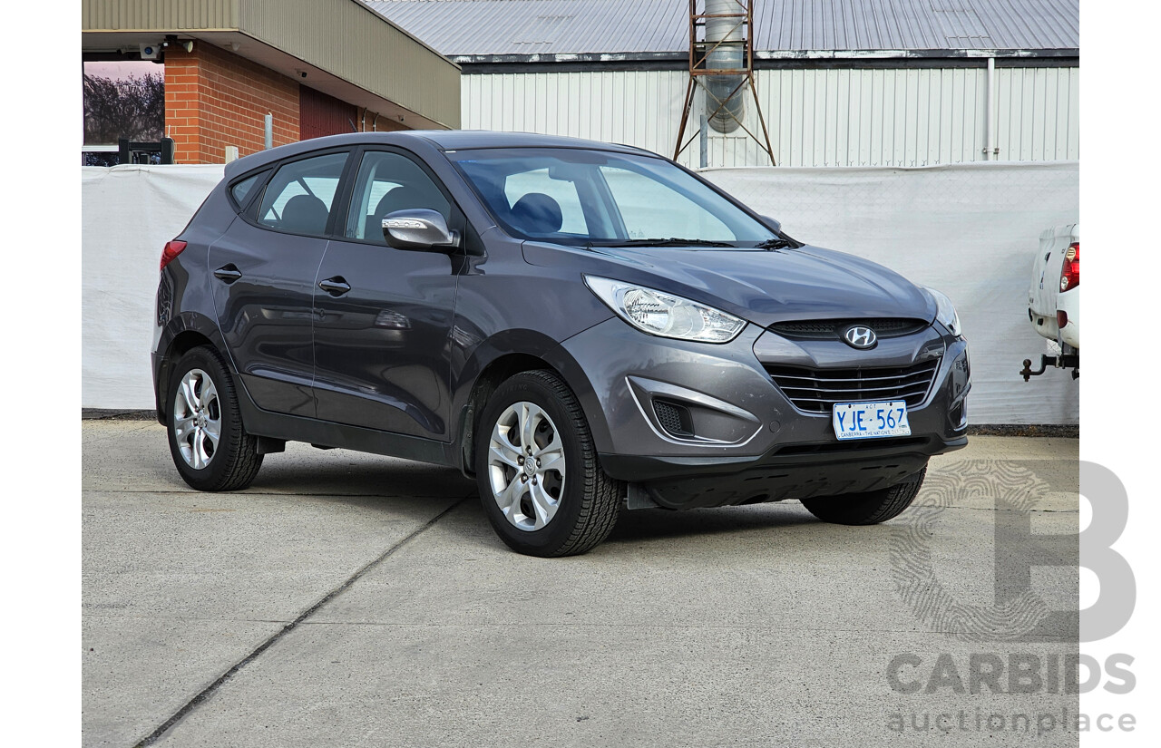 10/2012 Hyundai Ix35 Active (fwd) LM MY11 4d Wagon Grey 2.0L