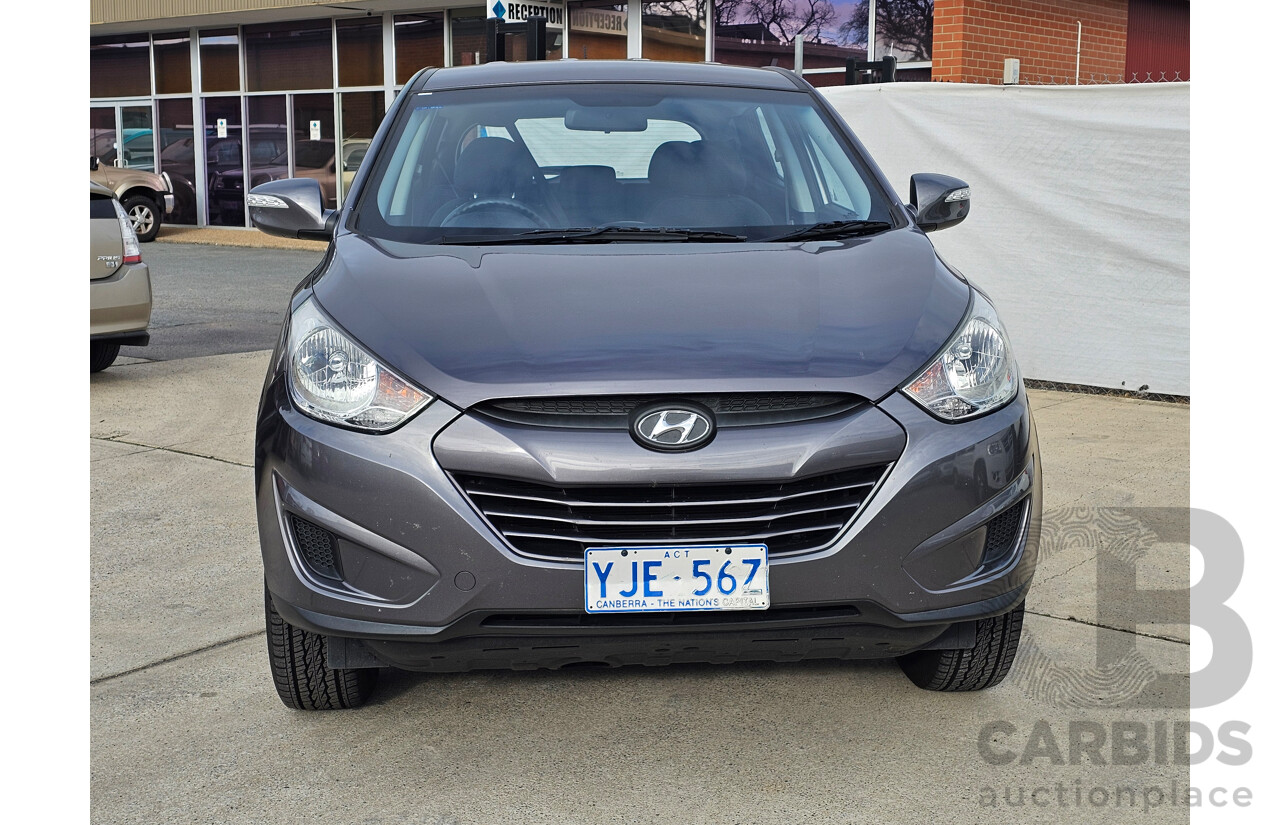 10/2012 Hyundai Ix35 Active (fwd) LM MY11 4d Wagon Grey 2.0L