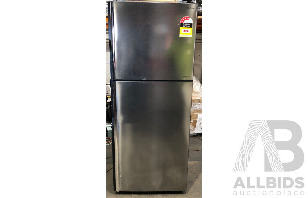 Hitachi 410 Litre Top Mount Fridge/Freezer Lot 1548802 ALLBIDS
