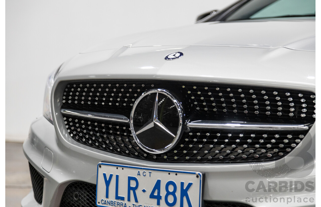 6/2015 Mercedes Benz CLA250 Sport 4matic (AWD) AMG Pack 4d Shooting Brake 117 4d Wagon Polar Silver Metallic Turbo 2.0L