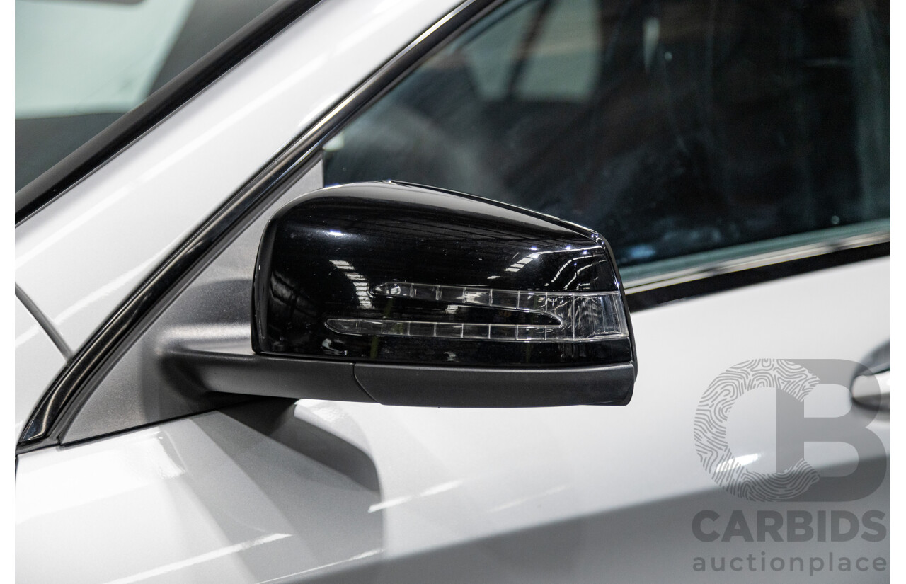 6/2015 Mercedes Benz CLA250 Sport 4matic (AWD) AMG Pack 4d Shooting Brake 117 4d Wagon Polar Silver Metallic Turbo 2.0L