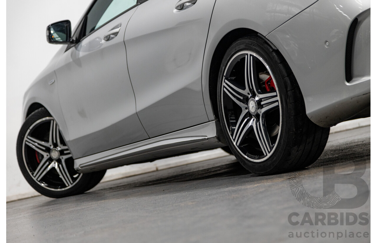6/2015 Mercedes Benz CLA250 Sport 4matic (AWD) AMG Pack 4d Shooting Brake 117 4d Wagon Polar Silver Metallic Turbo 2.0L