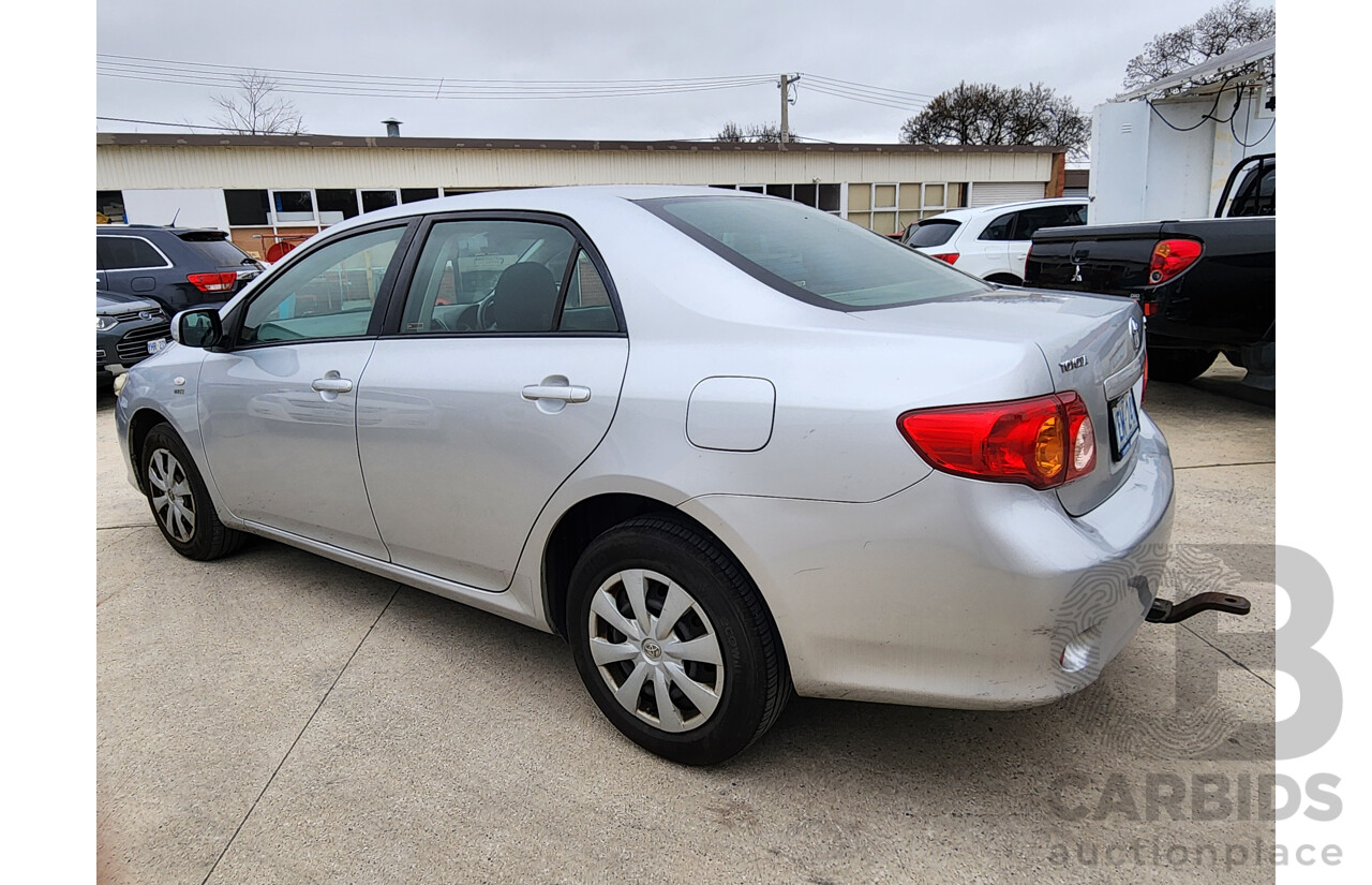 02/2009 Toyota Corolla ASCENT FWD ZRE152R 4D Sedan Silver 1.8L