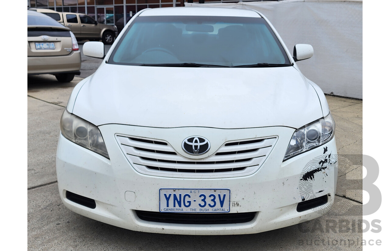 07/2006 Toyota Camry ALTISE FWD ACV40R 4D Sedan White 2.4L