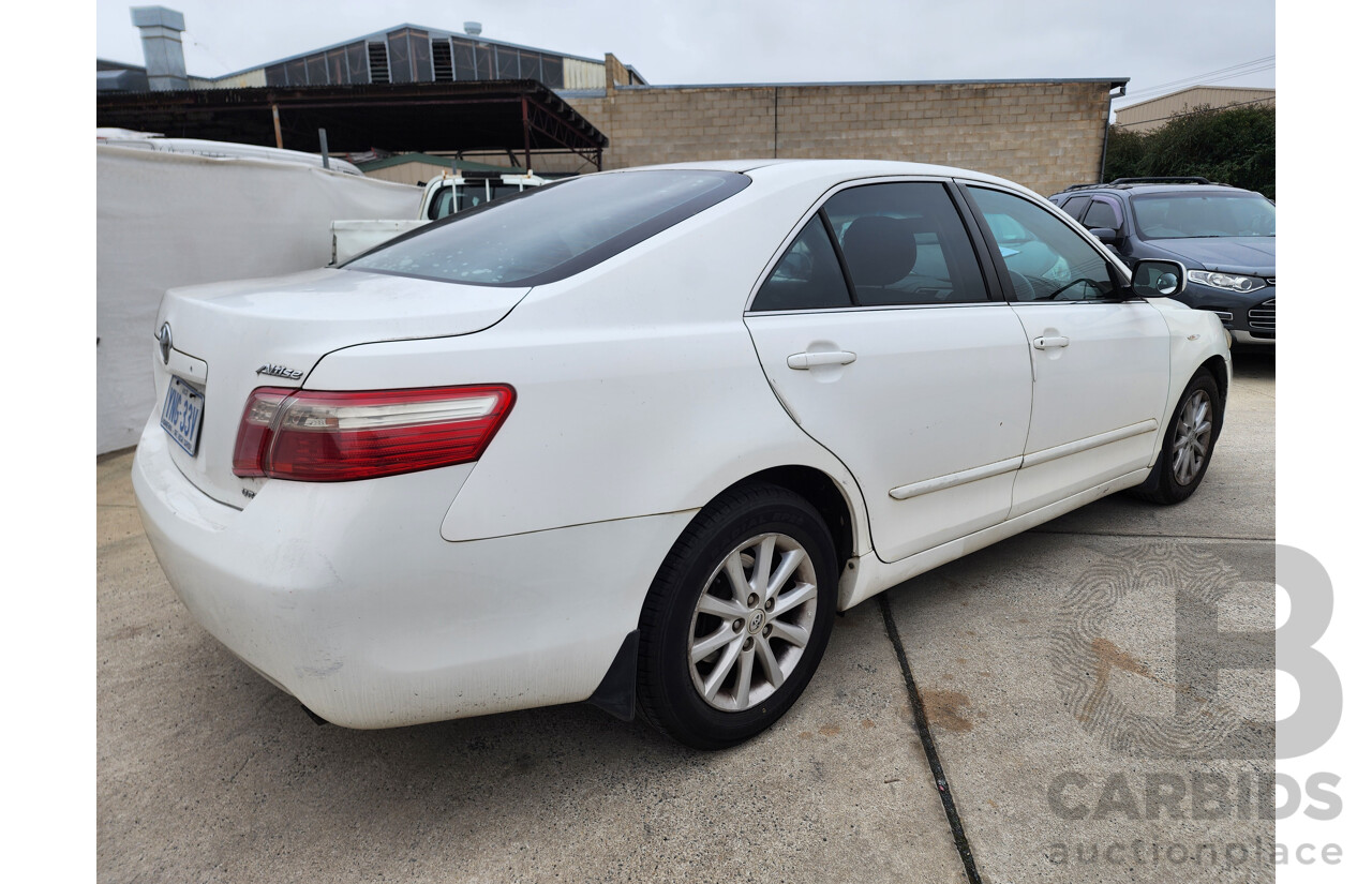 07/2006 Toyota Camry ALTISE FWD ACV40R 4D Sedan White 2.4L