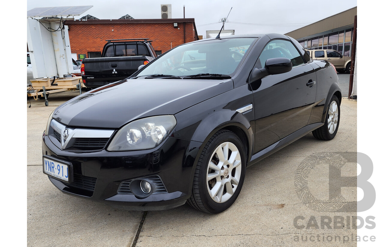 09/2005 Holden Tigra  FWD XC 2D Convertible Black 1.8L