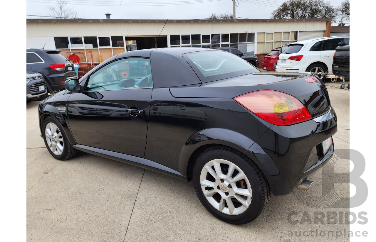 09/2005 Holden Tigra  FWD XC 2D Convertible Black 1.8L