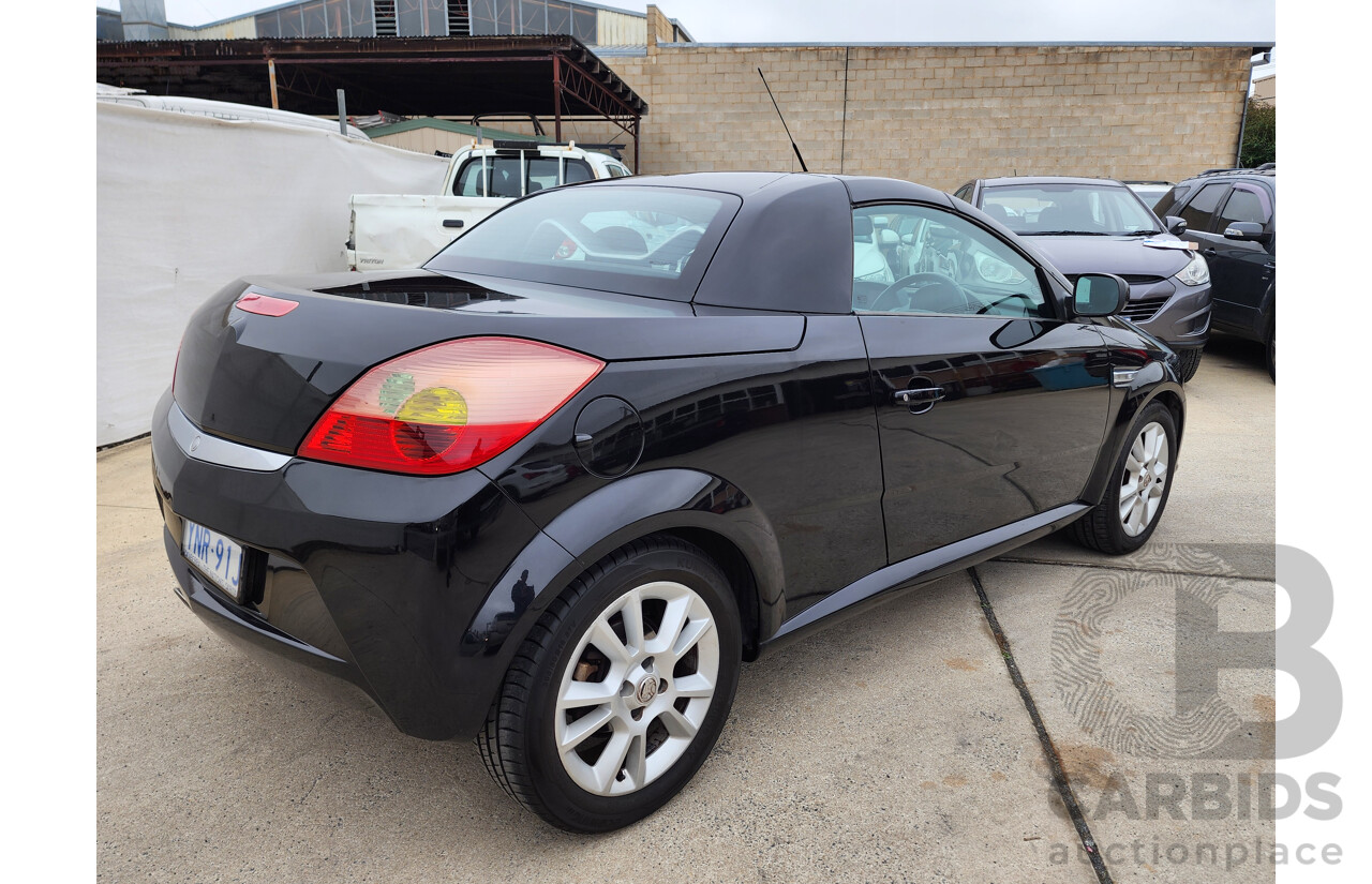 09/2005 Holden Tigra  FWD XC 2D Convertible Black 1.8L