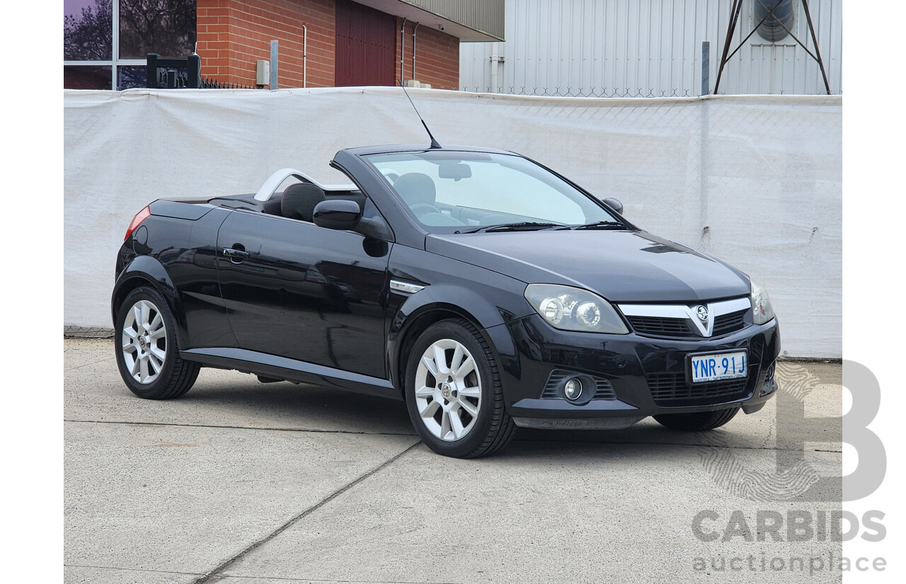 09/2005 Holden Tigra  FWD XC 2D Convertible Black 1.8L