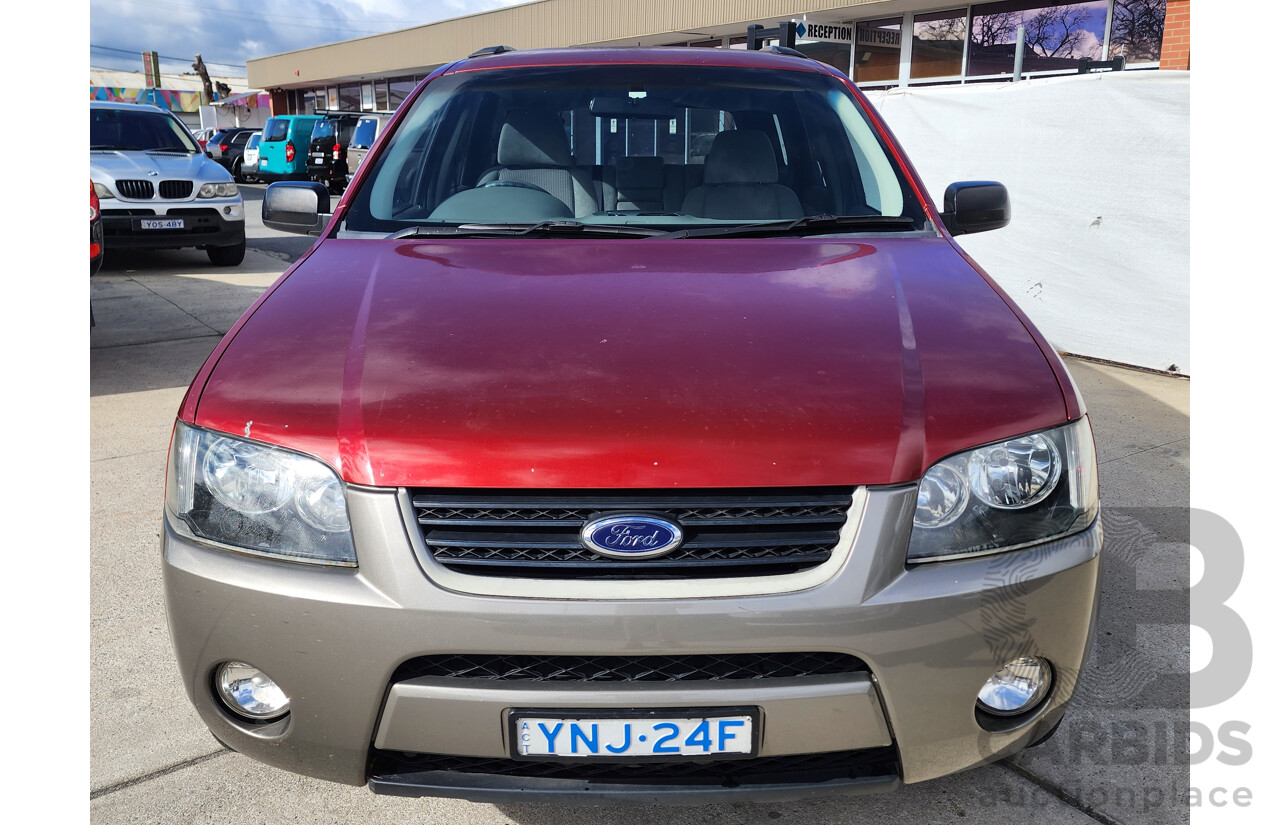 03/2005 Ford Territory TX (RWD) RWD SX 4D Wagon Maroon 4.0L