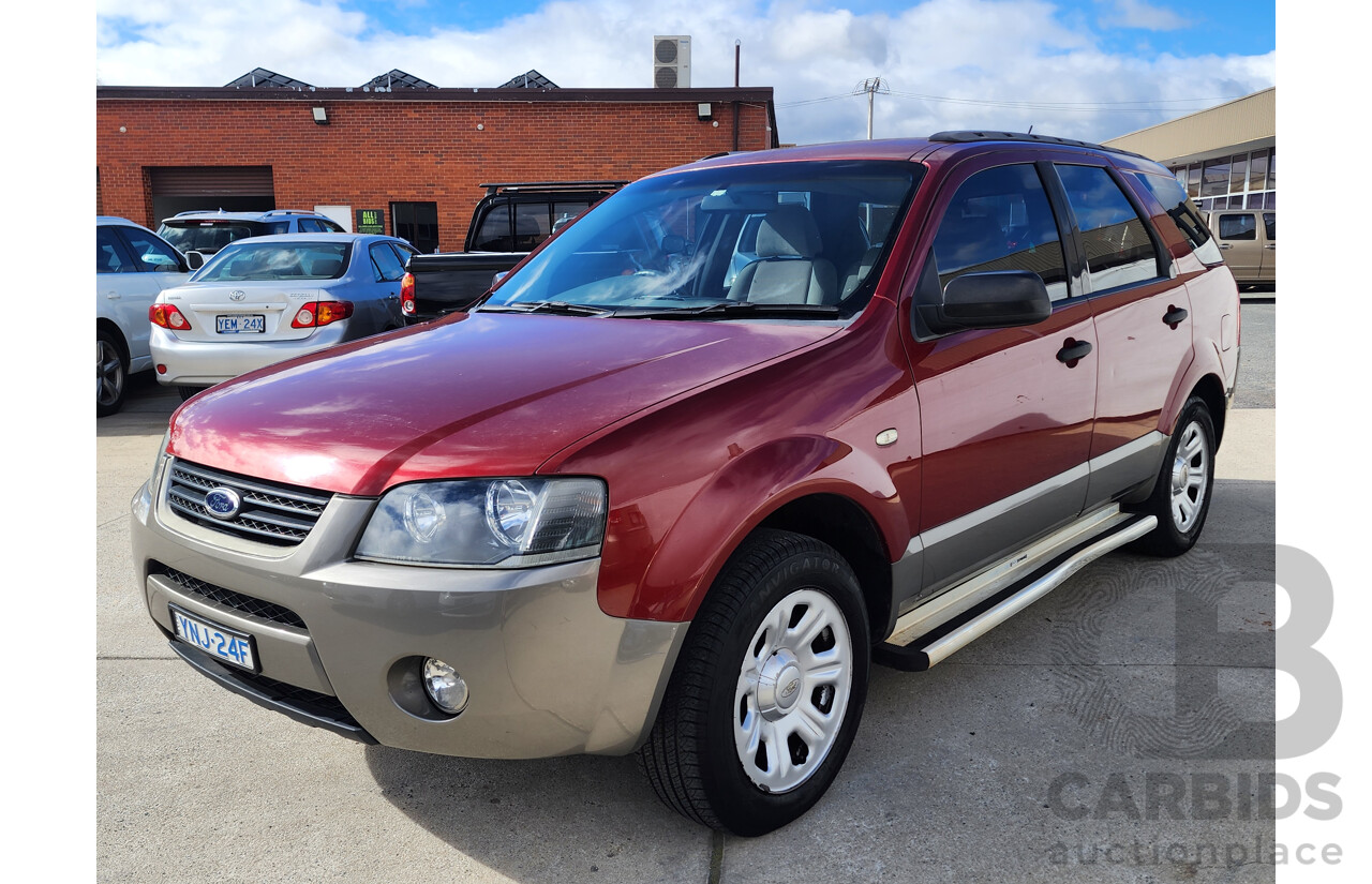 03/2005 Ford Territory TX (RWD) RWD SX 4D Wagon Maroon 4.0L