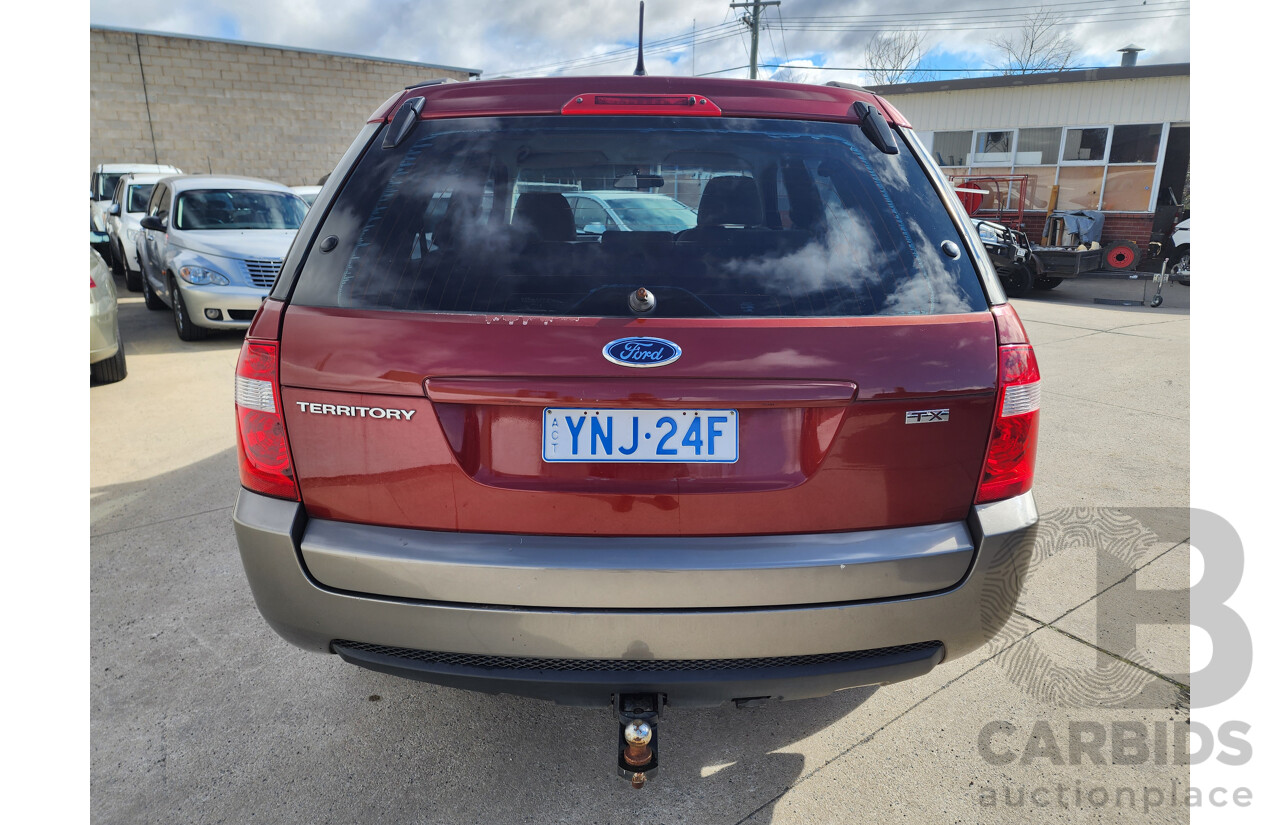 03/2005 Ford Territory TX (RWD) RWD SX 4D Wagon Maroon 4.0L