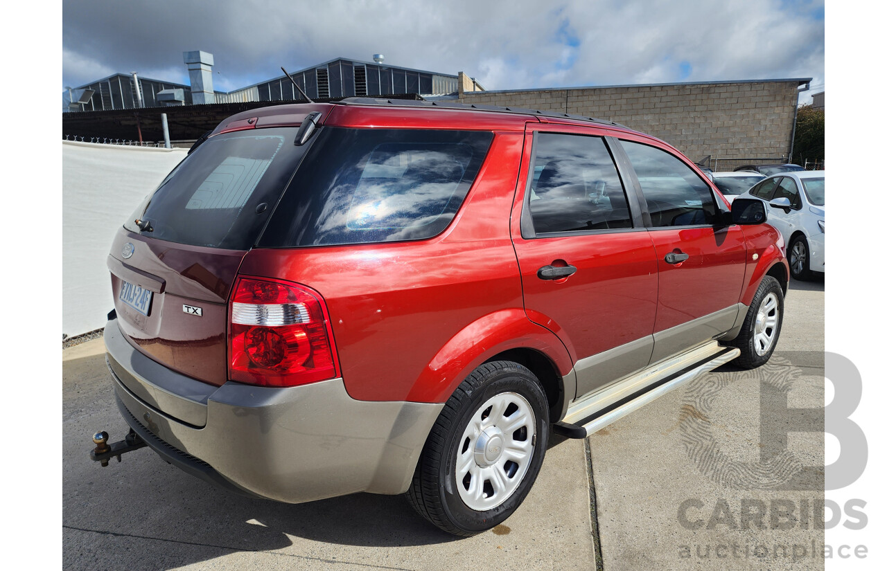 03/2005 Ford Territory TX (RWD) RWD SX 4D Wagon Maroon 4.0L