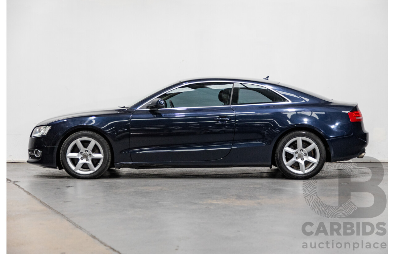 3/2010 Audi A5 3.0 TDI Quattro (AWD) 8T 2d Coupe Deep Sea Blue Turbo Diesel 3.0L