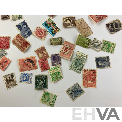 Collection of Australian Stamps Including Pre Federation and Predecimal, WA, SA, QLD, NSW, TAS