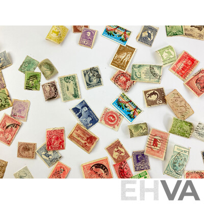 Collection of Australian Stamps Including Pre Federation and Predecimal, WA, SA, QLD, NSW, TAS