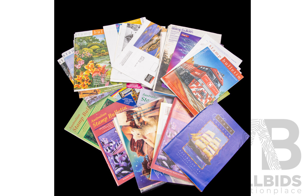 Large Collection of 2000's Australia Post Stamp Bulletins