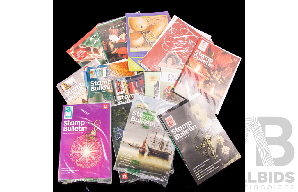 Large Collection of 2000's Australia Post Stamp Bulletins